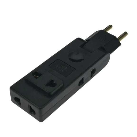 Cable Matters UL Listed 3 Pack 3-Way Plug Adapter 15A 1875W Power ...