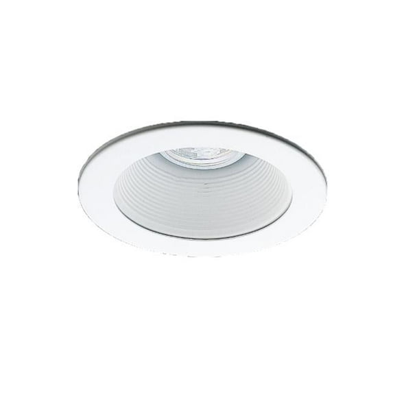 4 In. Lo-volt White Baffle