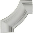 thumbnail image 1 of 4 In. W X 4 In. H X .5 In. P Architectural Ashford Smooth Panel Moulding Corner, 1 of 1