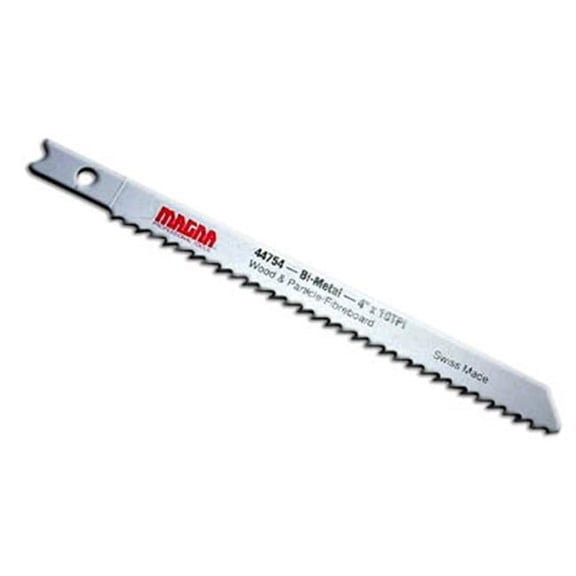 4 In. Wood 10 Tpi-Universal Blade - 5-Pack