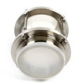 thumbnail image 1 of 4" In-line Sanitary Flow Sight Glass Tri Clamp End View Glass 360-degree Observation for food Brewery Beverage Industry Stainless Steel SUS304 120PSI, 1 of 8