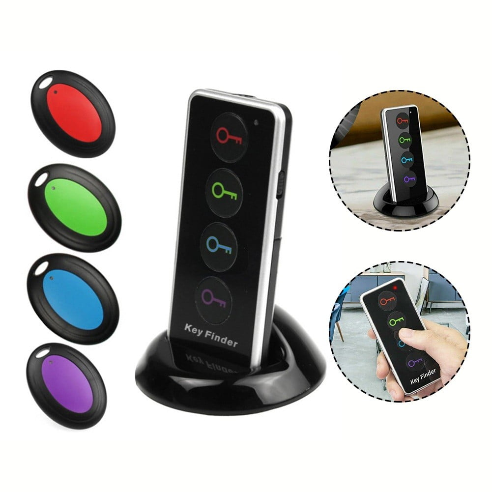 4 In1 Wireless Remote Lost Finder Remote Control Finder Key Locator W/ Led Light