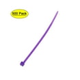 thumbnail image 1 of 4-Inch 0.09-Inch Purple Nylon Cable Ties Self-Locking Zip Ties 500 Pack, 1 of 5