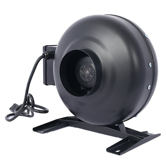 4 Inch 316 CFM Inline Duct Fan - Ventilation Blower for Grow Tents, Basements, Kitchens
