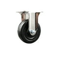 thumbnail image 1 of 4 Inch 316SS Hard Rubber Wheel Rigid Top Plate Caster Service Caster Brand, 1 of 2