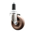 thumbnail image 1 of 4 Inch 316SS High Temp Glass Filled Nylon 1-3/8 Inch Expanding Stem Caster SCC, 1 of 2
