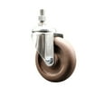 thumbnail image 1 of 4 Inch 316SS High Temp Glass Filled Nylon Swivel 3/8 Inch Threaded Stem Caster, 1 of 2