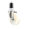 thumbnail image 1 of 4 Inch 316SS Nylon Wheel Swivel 1-5/8 Inch Expanding Stem Caster Service Caster, 1 of 2