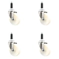 thumbnail image 1 of 4 Inch 316SS Nylon Wheel Swivel 3/4 Inch Expanding Stem Caster Set SCC, 1 of 2