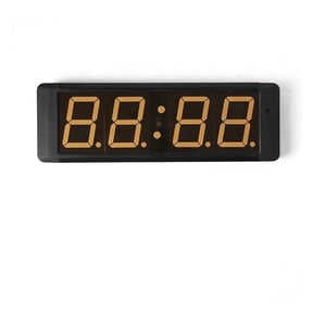 4 Inch 4 Digits Interval Timer Gym Clock Timer Remote Tabata Timer Sport Watch