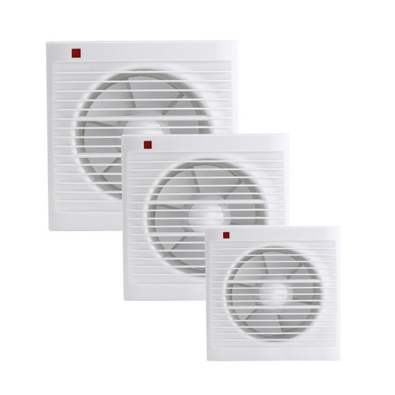 4 Inch 6 Inch 8 Inch Waterproof Mute Bathroom Extractor Exhaust Fan Window For Kitchen Toilet Ventilation Fans ,Easy to Use