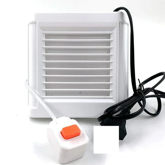 4 Inch 6 Inch Mute Bathroom Extractor Exhaust Fan Kitchen Toilet Wall Window Ventilation Fans With Power Cable ,Easy to Install