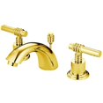 thumbnail image 1 of 4 Inch -8 Inch Widespread Lavatory Faucet - Polished Brass, 1 of 1