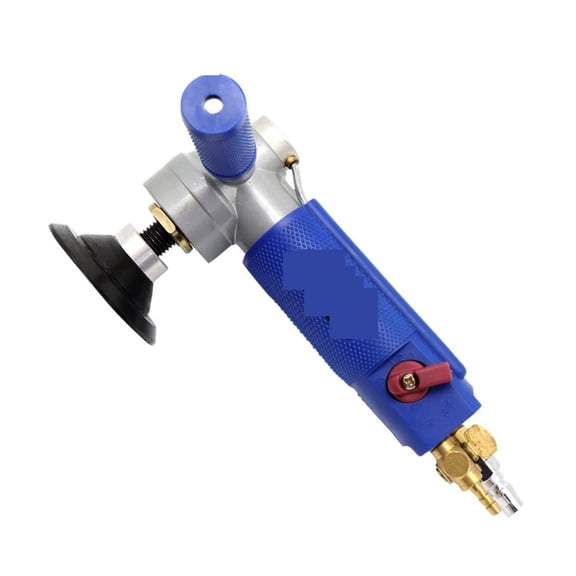 4 Inch Air Pneumatic Sander Water-feed Mill Wet Polisher Tool Machine For Marble Quartz Granite Stone Polishing
