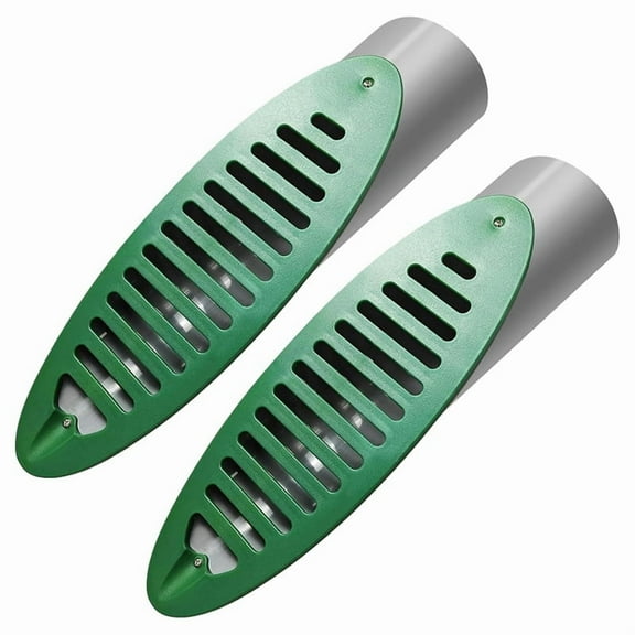 4 Inch Angled Drain Grating Yard Drain, Yard Drain Emitter Angled Drain Emitter Angled Slope Yard Drainage Pipe 2 Pack,2 * Angled Slope Yard
