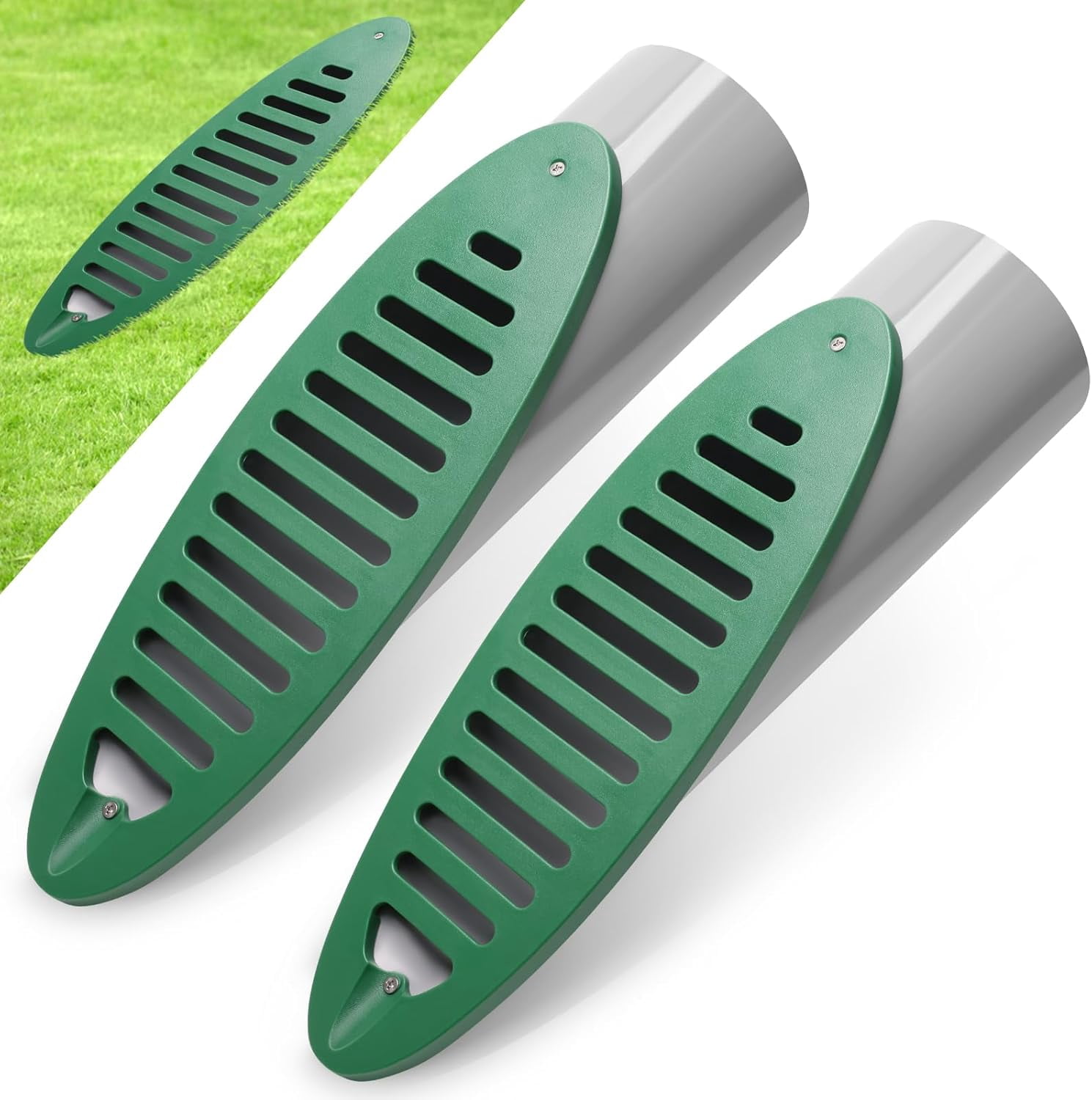 4 Inch Angled Slope Drainage Pipe, 2PCS Angled Drainage Grate Yard ...