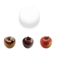 thumbnail image 1 of 4-Inch Apple Shape Silicone Mousse Mold, 3D Fruit Design Cake Pan for French Pastry Desserts Soap and Candle Art, Easy Release Baking Tool, 1 of 9