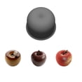 thumbnail image 1 of 4-Inch Apple Shape Silicone Mousse Mold, 3D Fruit Design Cake Pan for French Pastry Desserts Soap and Candle Art, Easy Release Baking Tool, 1 of 9