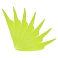 thumbnail image 1 of Uxcell Arrow Vanes, Turkey Feather Fletching Shield Cut Archery Fletch Right Wing Fluorescent Yellow, 1 of 5