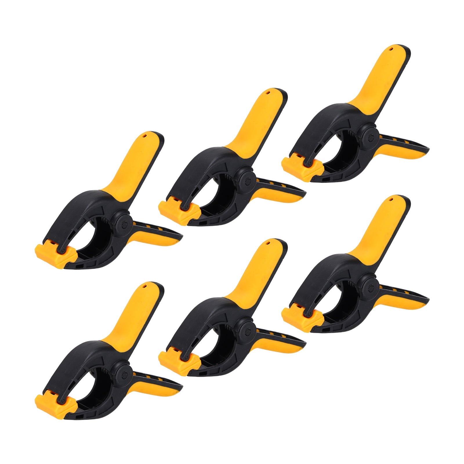 4 Inch Backdrop Spring Clamps, 6 Pack Plastic Flexible Anti-slip Strong ...