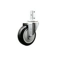 thumbnail image 1 of 4 Inch Black Polyurethane Wheel Swivel 3/4 Inch Square Stem Caster SCC, 1 of 2