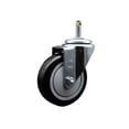 thumbnail image 1 of 4 Inch Black Polyurethane Wheel Swivel 7/16 Inch Grip Ring Stem Caster SCC, 1 of 2