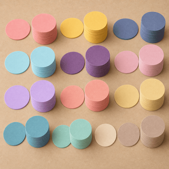 4 Inch Boho Color Carpet Floor Markers Classroom Teacher Supplies