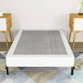 4 Inch Box Spring King Size Bed Base, Heavy Duty Metal Frame Mattress