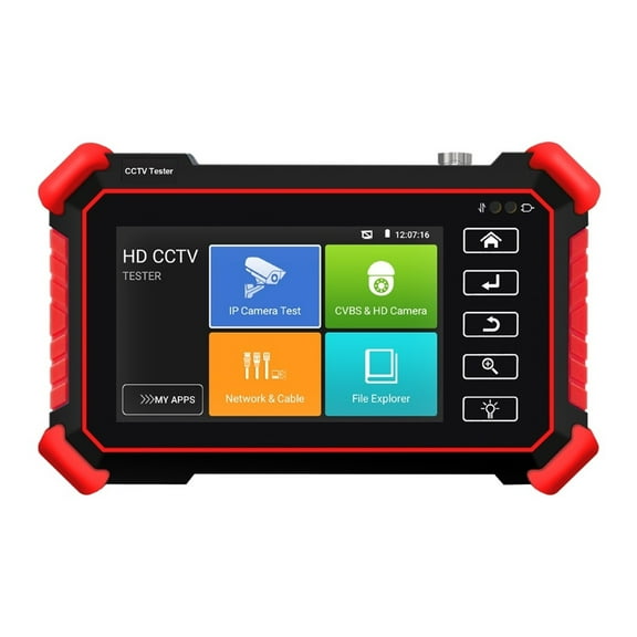 4 Inch CCTV Tester IP Camera Mini Monitor 8K H.265 Main Stream Test AHD CVI TVI CCTV Analog Tester Monitor Cable Tracer