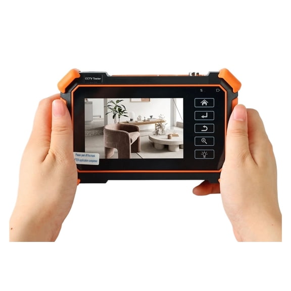 4 Inch CCTV Tester Mini Monitor H.265 IP Camera Test 8MP AHD CVI TVI CCTV Tester IPC-1910 Plus CCTV Security Camera Tester ,Full Features Tester