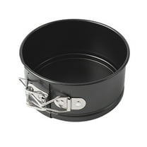 4 Inch Cake Pan Removable Bottom Locking Heart & Round Molds - For Home Baking