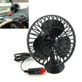 thumbnail image 1 of 4-Inch Car Fan Single Head Strong Wind Energy Saving Dashboard USB Air Cooling Fan for Car-Black, 1 of 8