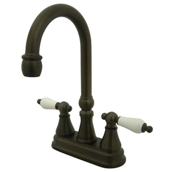 4 Inch Center Bar Faucet - Oil Rubbed Bronze
