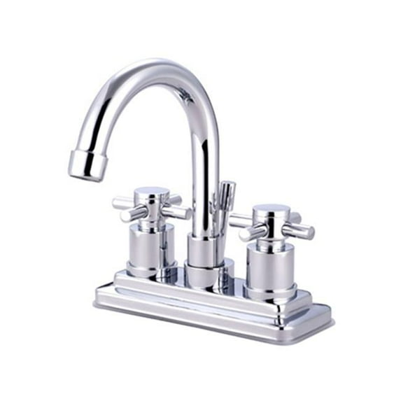 4 Inch Center Lavatory Faucet - Polished Chrome