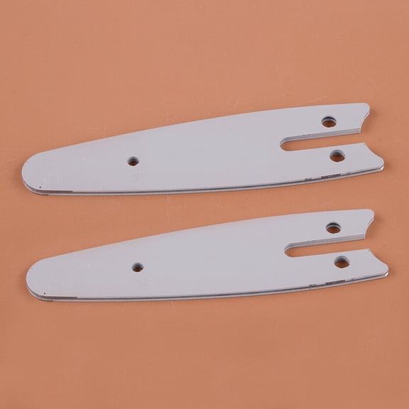 4 Inch Chainsaw Guide Bar Replacement for Mini Electric Chainsaw Woodworking 2 Pieces -