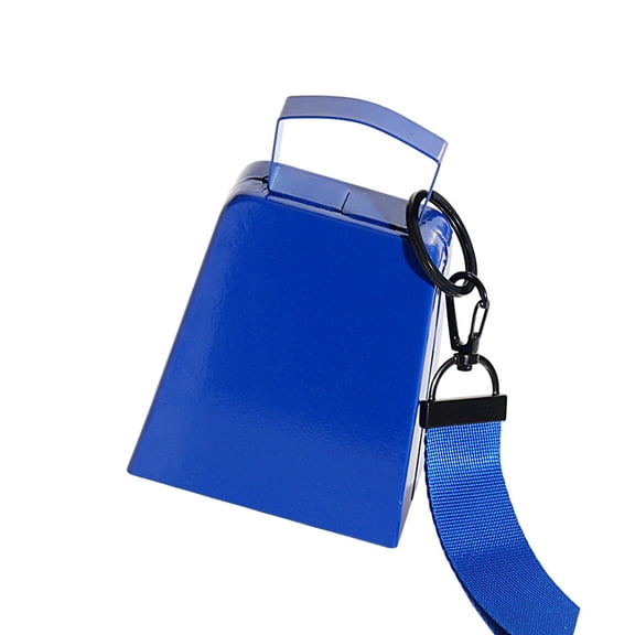 4 Inch Cheerleading Bells with Comfortable Wrist Strap Iron Construction Crisp Sound for Sports Outdoor Activities