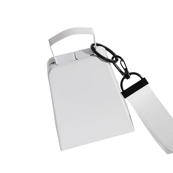 4 Inch Cheerleading Bells with Comfortable Wrist Strap Iron Construction Crisp Sound for Sports Outdoor Activities