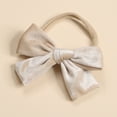 thumbnail image 1 of 4-Inch Christmas Headbands Hair Bow For Baby Girls And Toddlers, Velvet Bows Hair Accessories For Festive Christmas Outfits, 1 of 6