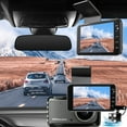 thumbnail image 1 of 4 Inch Dash Cam 1080P – Night Vision Car Camera with G-Sensor, Parking Monitor & Loop Recording – 170° Wide Angle for Trucks, SUVs, Cars – Motion Detection, 1 of 9