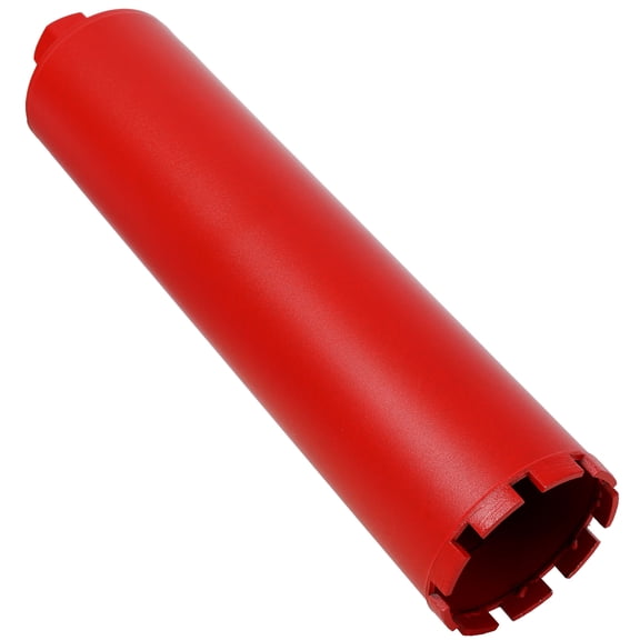 4 Inch Diamond Core Drill Bits,1-1/4"-7 Thread Diamond Core Bit for Cured Concrete with Rebar, Hard Masonry, Brick Block, Stucco, Stone,Flat