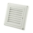 4 Inch Dryer Vent Cover Exterior Wall Exhaust Vent Air Grille For Hvac