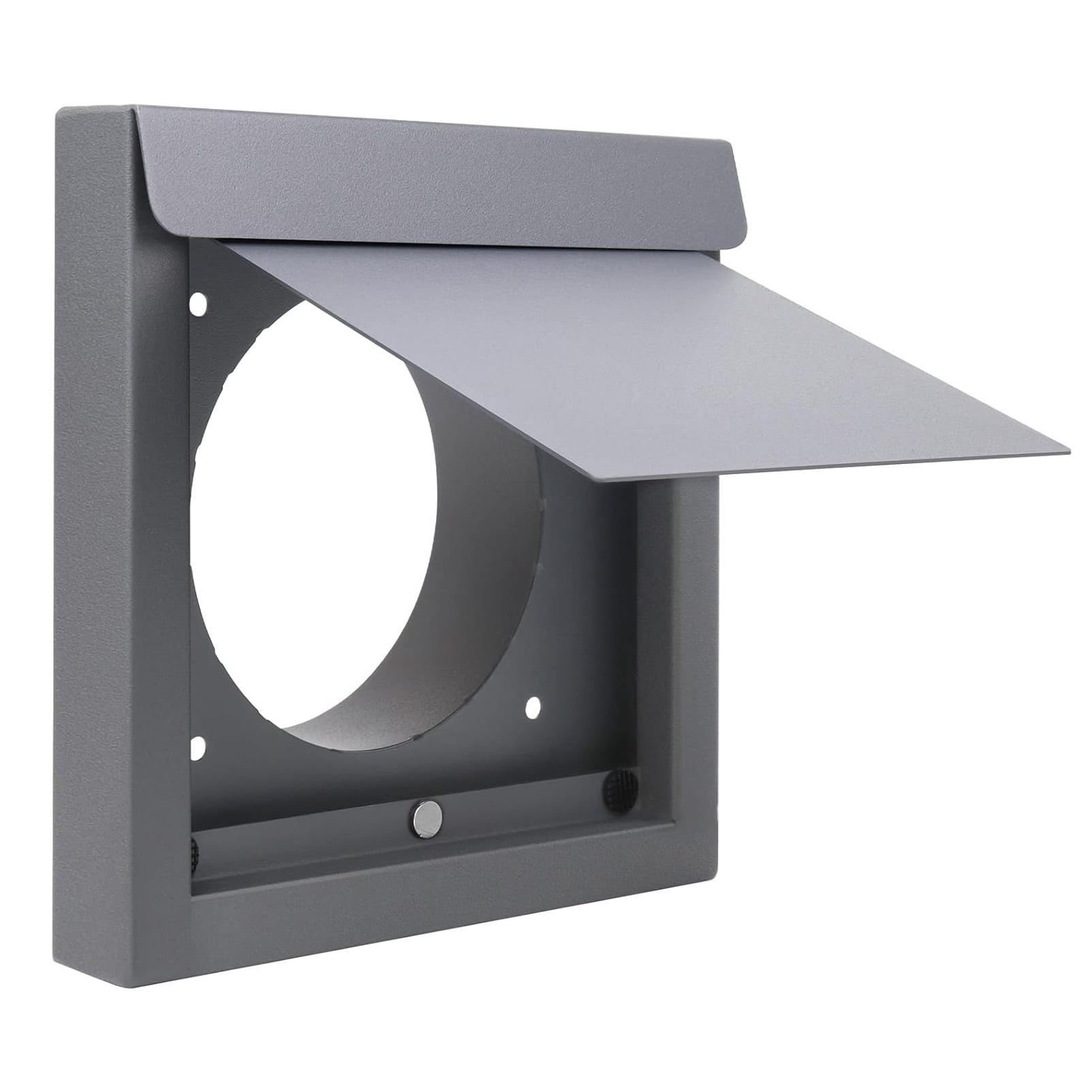4 Inch Dryer Vent Guard | Dryer Vent Cover Outside | Exhaust Exterior Vent Cover | Bathroom and Dryer Vent Cover | Dryer Vent Cover for Dryer Vent Pipe - (4" - Black)