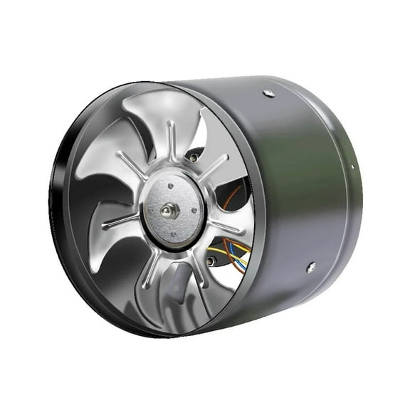 4 Inch Duct Fan Air Ventilator Metal Pipe Ventilation Exhaust Fan Mini Extractor Bathroom Toilet Wall Fan Duct Atti Window Fan ,Easy to Use