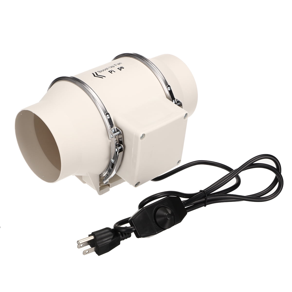 Novashion 4 Inch Exhaust Fan, Adjustable Speed Duct Fan, Air Ventilator ...