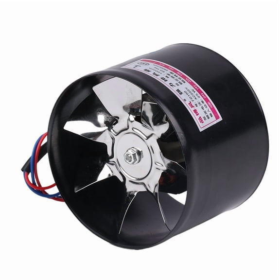 4 Inch Fan Air Ventilator For Home Kitchen Metal Pipe Ventilation Exhaust Fan Mini Extractor Bathroom Toilet Wall Fan Duct Fan ,Easy to Install