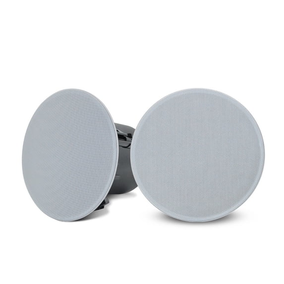 4 Inch Flush Mount Range Stereo In Wall Ceiling Bluetooth Speakers for Humid Indoor Outdoor