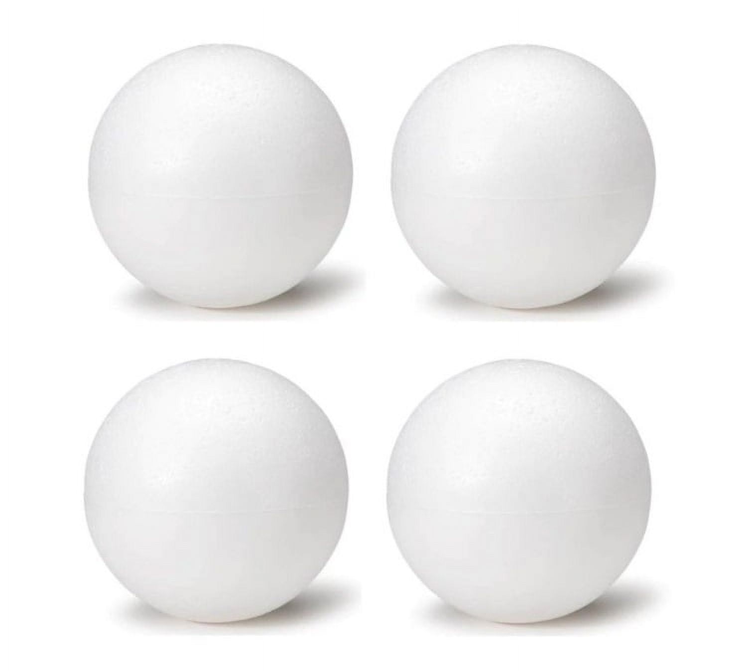 White Foam Heart Foam Polystyrene Craft Balls For Arts - Temu