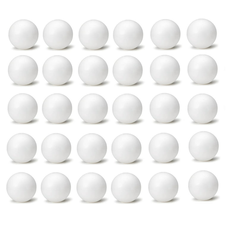 Crafare 4 Inch 2 Pack Foam Balls for Crafts White Polystyrene Craft Foam  Balls for Art Household School Projects Party Decoratio