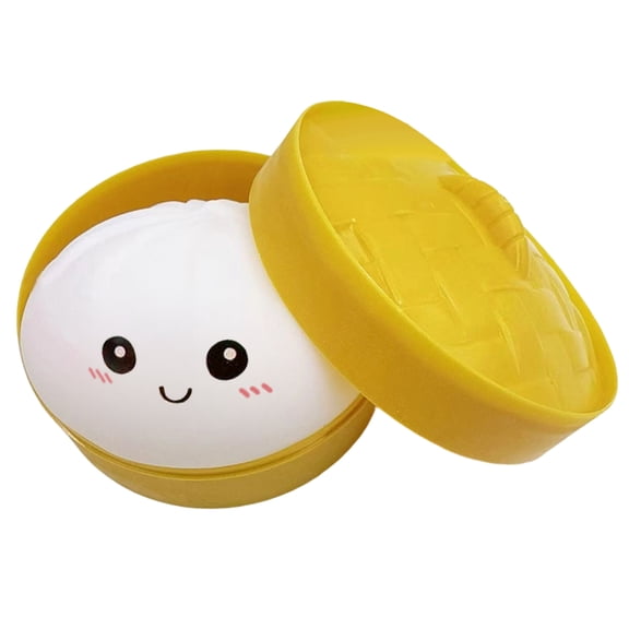 4 Inch Giant Dumpling Squishy, Anxiety Relief Fidget, Jumbo Dumpling Stress Ball, Rainbow Mystery Squishy Bun, Soft Squeeze Decompression Dough