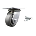 thumbnail image 1 of 4 Inch Heavy Duty Thermoplastic Caster with Ball Bearing and Swivel Lock SCC, 1 of 2